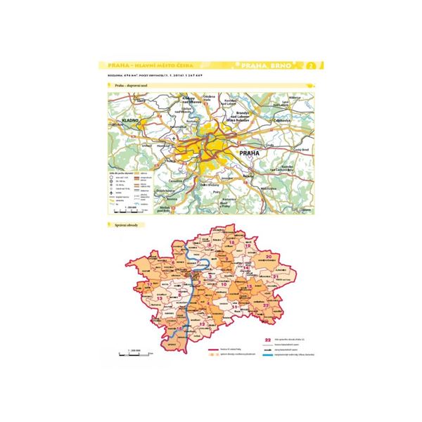 Vlastivědné mapy pro 1. stupeň ZŠ 