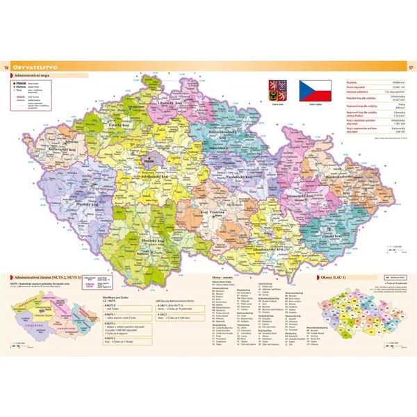 Česko - školní atlas