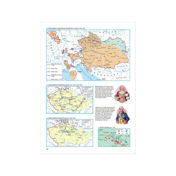 Atlas českých dějin, 2. díl – od r. 1618