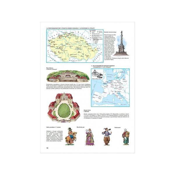 Atlas českých dějin, 2. díl – od r. 1618