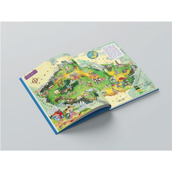 Ilustrovaný atlas světa pro malé cestovatele 