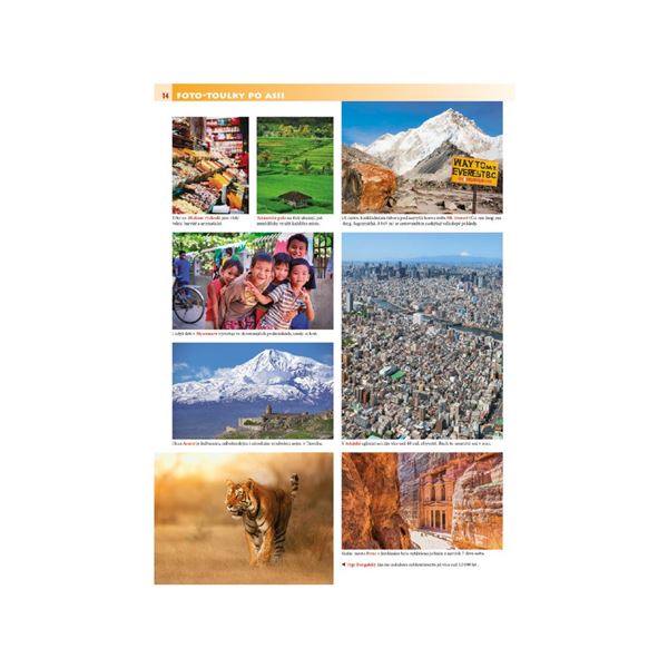 Asie - školní atlas