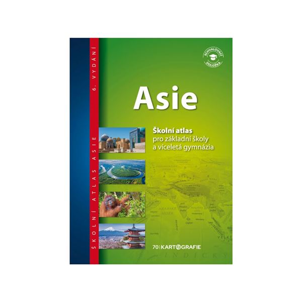 Asie - školní atlas