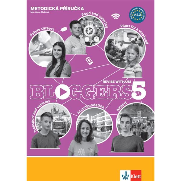 Bloggers 5 (A2+) - Metodická příručka s DVD + učitelská licence 