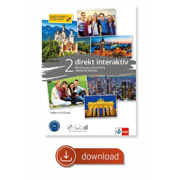 Direkt interaktiv 2 (A2) – metodická příručka elektronická + učitelská licence (neomezená)