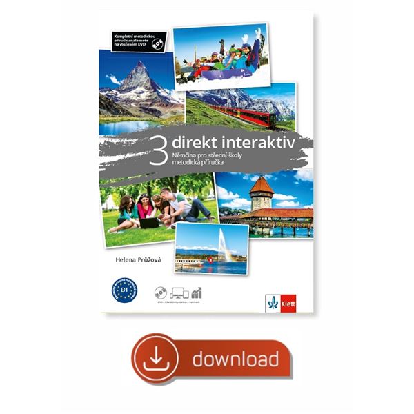 Direkt interaktiv 3 (B1) – metodická příručka elektronická + učitelská licence (neomezená)