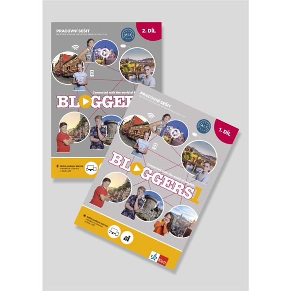 Bloggers 1 (A1.1) - 2 dílný pracovní sešit + žákovská licence 