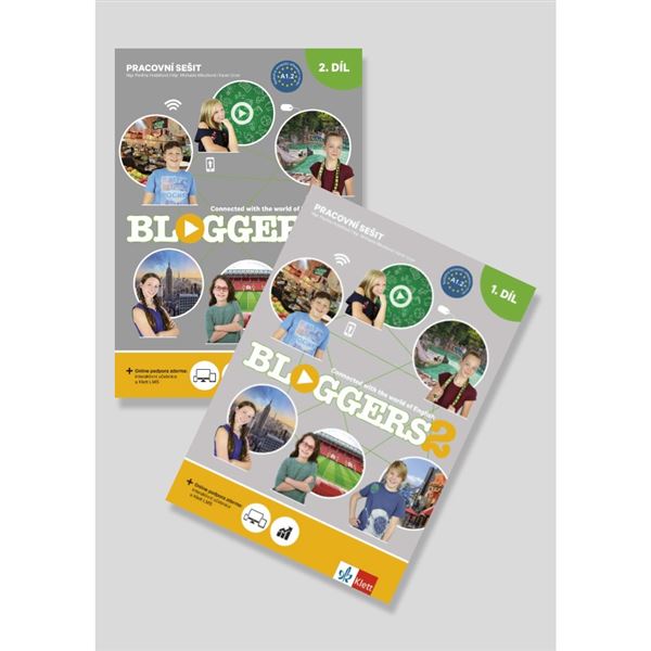 Bloggers 2 (A1.2) - 2 dílný pracovní sešit + žákovská licence 