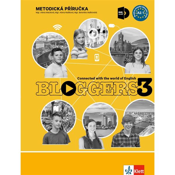 Bloggers 3 (A2.1) - Metodická příručka s DVD+ učitelská licence 