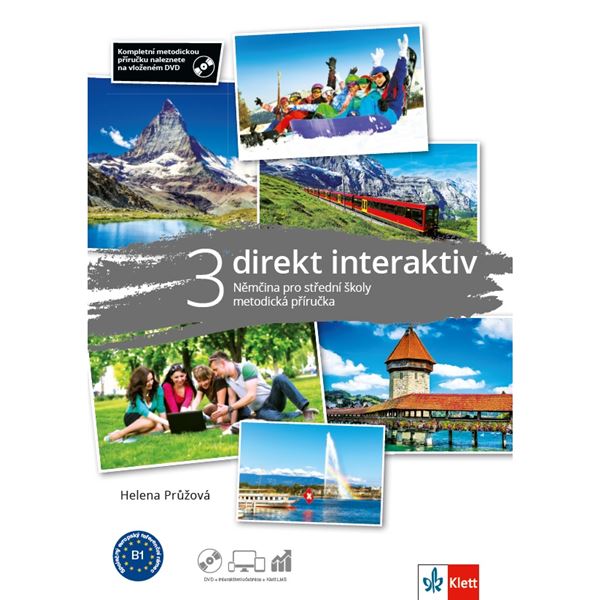 Direkt interaktiv 3 (B1) – metodická příručka na DVD + učitelská licence (neomezená)
