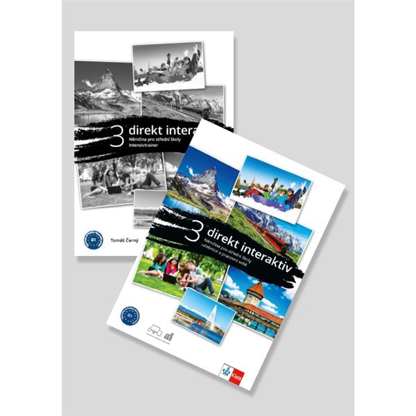 Direkt interaktiv 3 (B1) – učebnice s pracovním sešitem + Intensivtrainer + žákovská licence (18 měsíců)