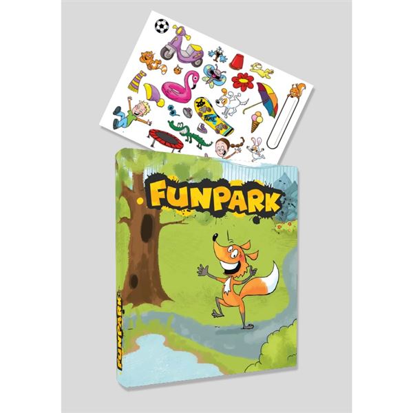 Funpark 1-3 – šanon pro uložení žák. portfolia včetně samolepek