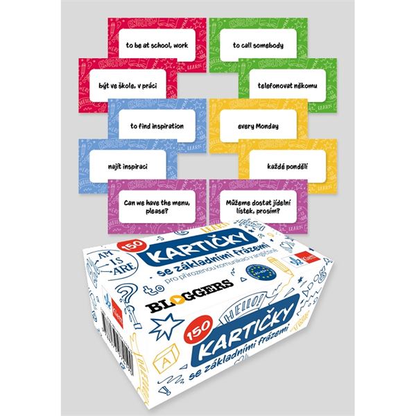 Bloggers 1-5 (A1-A2+) – frázové kartičky