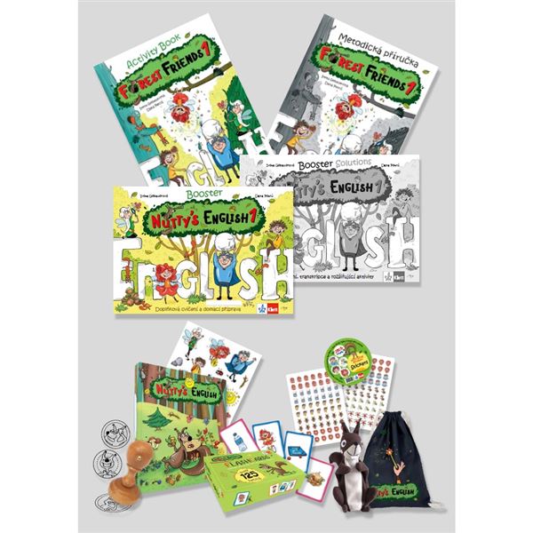 Nutty’s English 1 – prémiový učitelský balíček