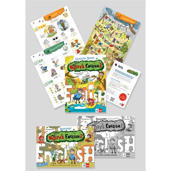 Nutty’s English 2 – žákovský balíček