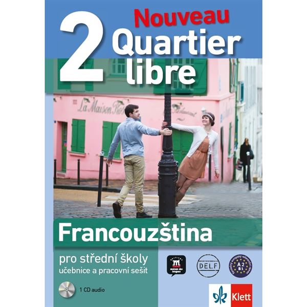 Quartier Libre Nouveau 2 (A2-B1) - učebnice + pracovní sešit