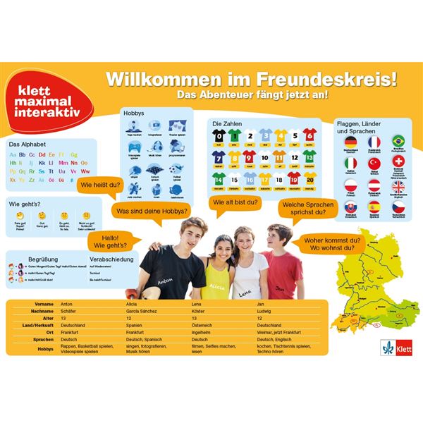 Klett Maximal Interaktiv – Willkommen im Freundeskreis!