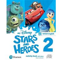 My Disney Stars and Heroes 2 - Activity Book with eBook BE