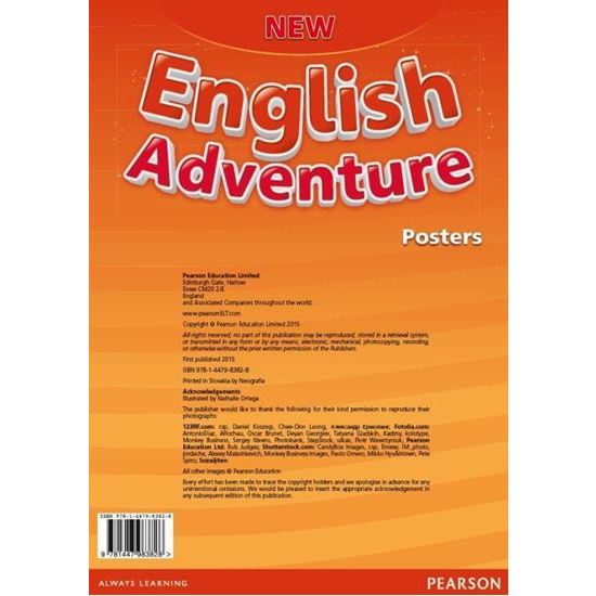 New English Adventure 2 - Posters