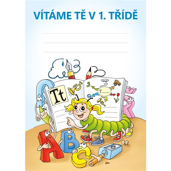 Uvítací list pro prvňáčka AGÁTA