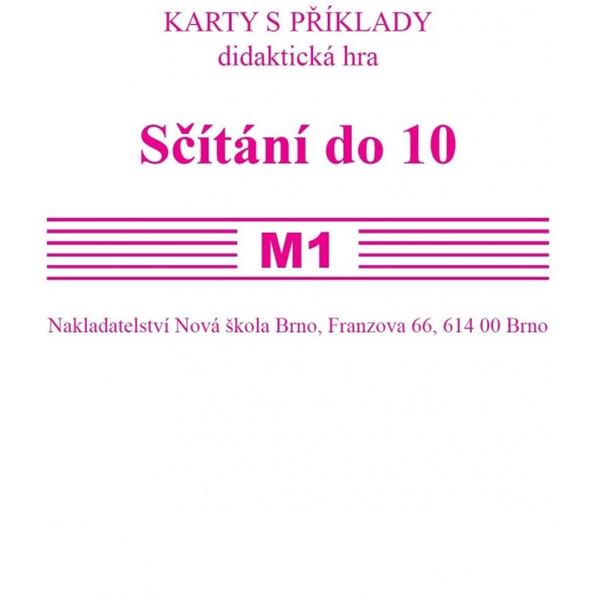 Sada kartiček M1 - Sčítání do 10