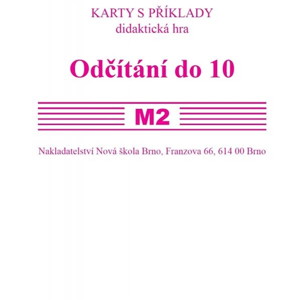 Sada kartiček M2 - Odčítání do 10