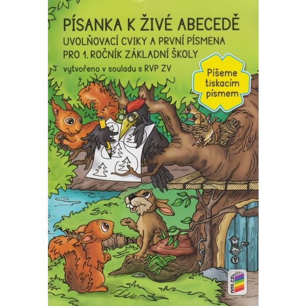 Písanka k Živé abecedě - Píšeme tiskacím písmem
