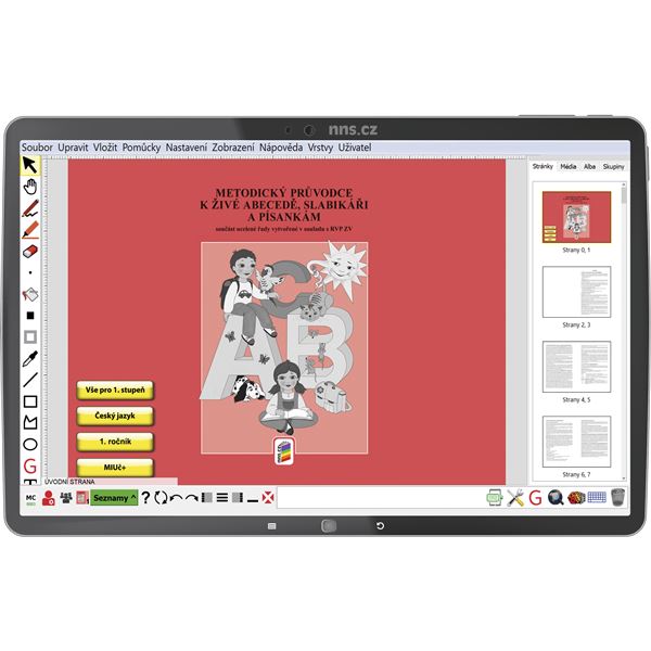 MIUč+ Metodika k Živé abecedě a Slabikáři (DŘ)- školní multilicence, 1 rok