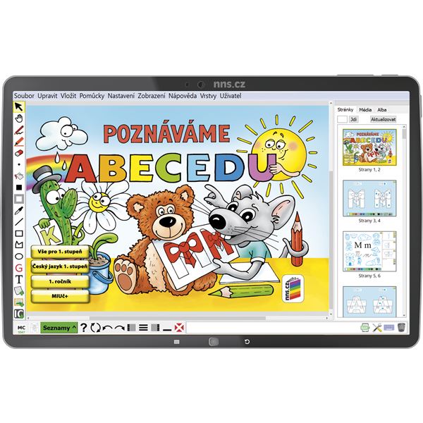 MIUč+ Poznáváme abecedu - školní multilicence, 1 rok