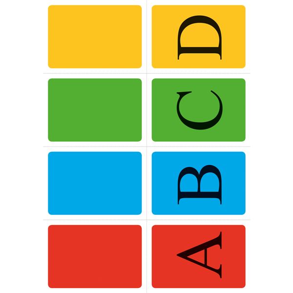 Hlasovací karty AMOS podporující formativní hodnocení