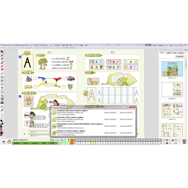 MIUč+ Čteme a píšeme s Agátou - školní multilicence, 5 let