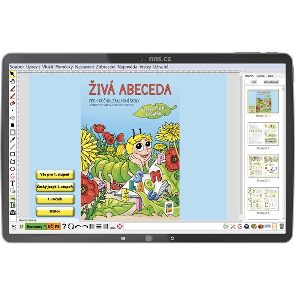 MIUč+ Čteme a píšeme s Agátou - školní licence pro 1 učitele, 1 rok