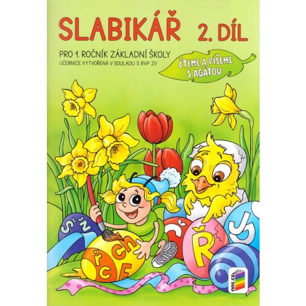 Slabikář 2. díl (měkká vazba) - Čteme a píšeme s Agátou