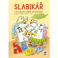 Slabikář 1. a 2. díl (tvrdá vazba) - Čteme a píšeme s Agátou