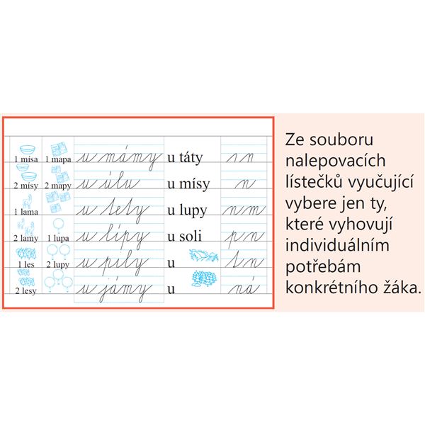 Zdokonalujeme psaní - Čteme a píšeme s Agátou