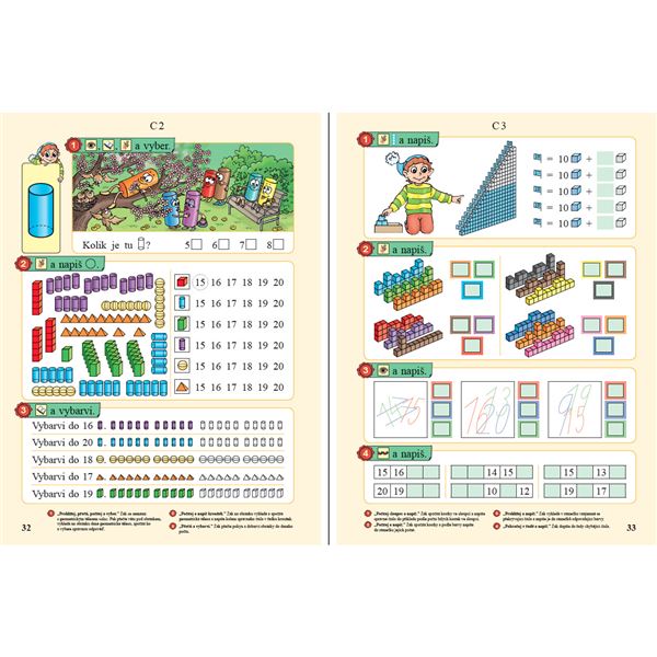 Matýskova matematika 3. díl - počítání do 20 bez přechodu přes 10 - učebnice