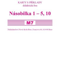 Sada kartiček M7 - Násobilka 1 - 5, 10