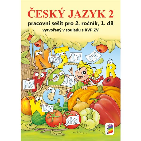 Český jazyk 2, 1. díl s Agátou - barevný pracovní sešit