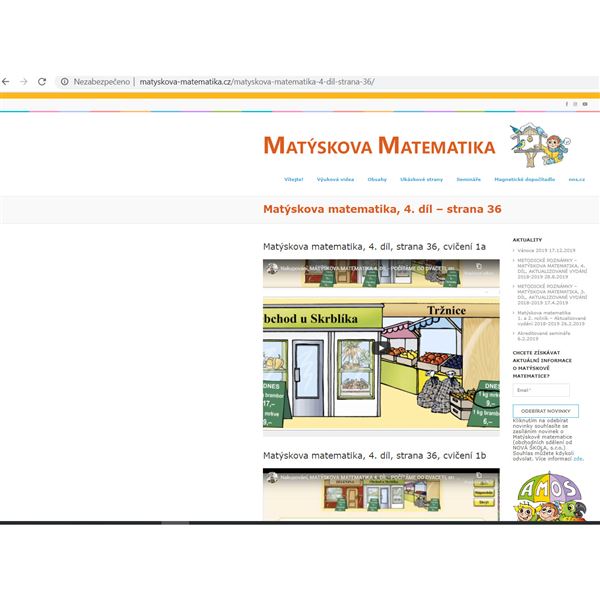 MIUč+ Matýskova matematika 4.-6.d. - školní multilicence, 5 let