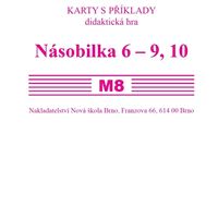 Sada kartiček M8 - Násobilka 6 - 9, 10