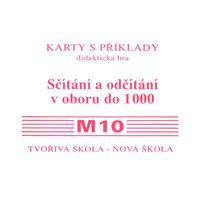 Sada kartiček M10 - sčítání a odčítání v oboru do 1000