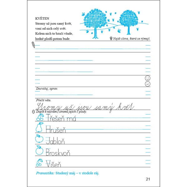 Písanka 3/2 Píšeme tiskacím písmem