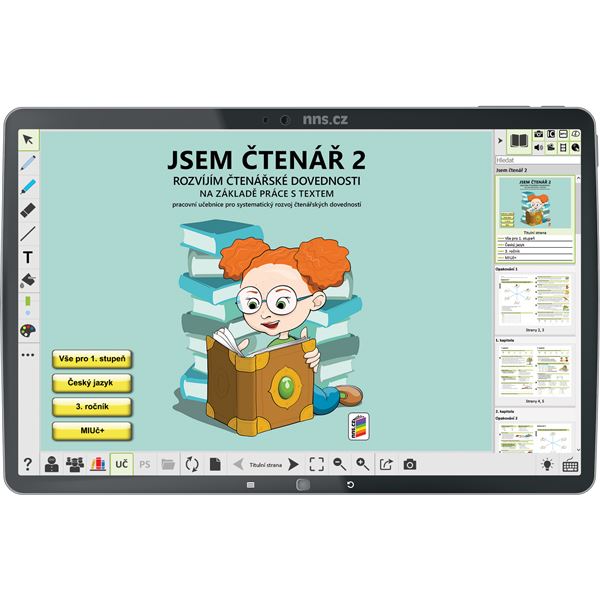 MIUč+ Jsem čtenář 2 - školní multilicence, 1 rok