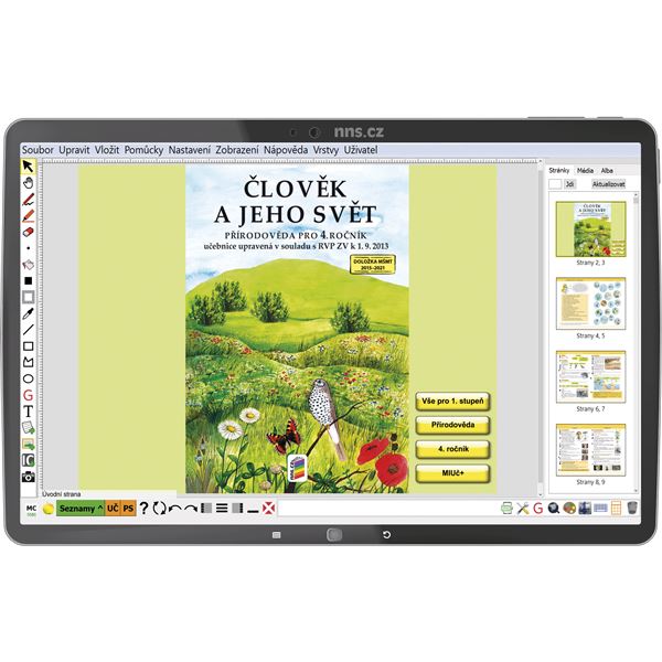 MIUč+ Člověk a jeho svět - Přírodověda 4 - žákovská licence, 1 rok