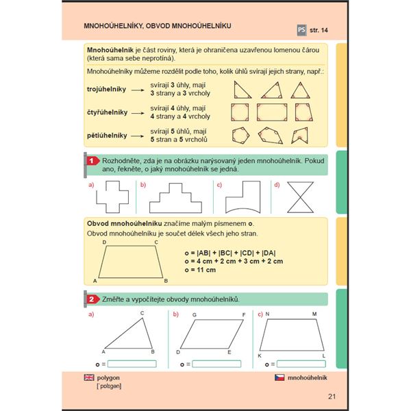 Matýskova matematika 4 - geometrie - učebnice
