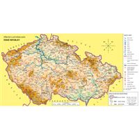 Náhradní mapa k učebnici Vlastivěda 4 - Poznáváme naši vlast