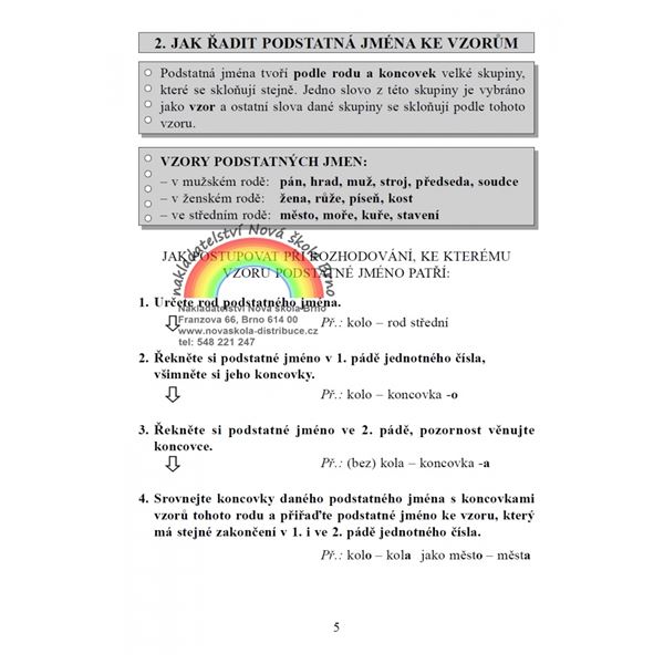 Pravopis podstatných jmen hravě - pracovní sešit