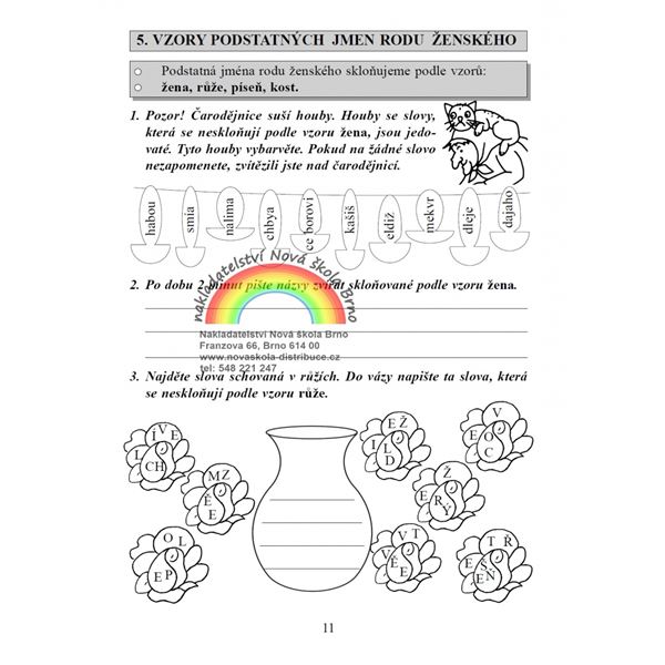 Pravopis podstatných jmen hravě - pracovní sešit