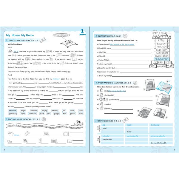 Listen and Speak 4.r. - 2. díl pracovní sešit
