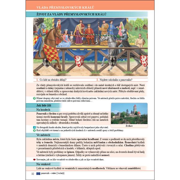 Vlastivěda 4 - Poznáváme naše dějiny - učebnice (Porozumění v souvislostech)